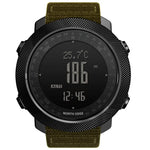 NORTH EDGE Reloj digital deportivo para hombre Horas Correr Natación Relojes militares Altímetro Barómetro Brújula resistente al agua 50 m