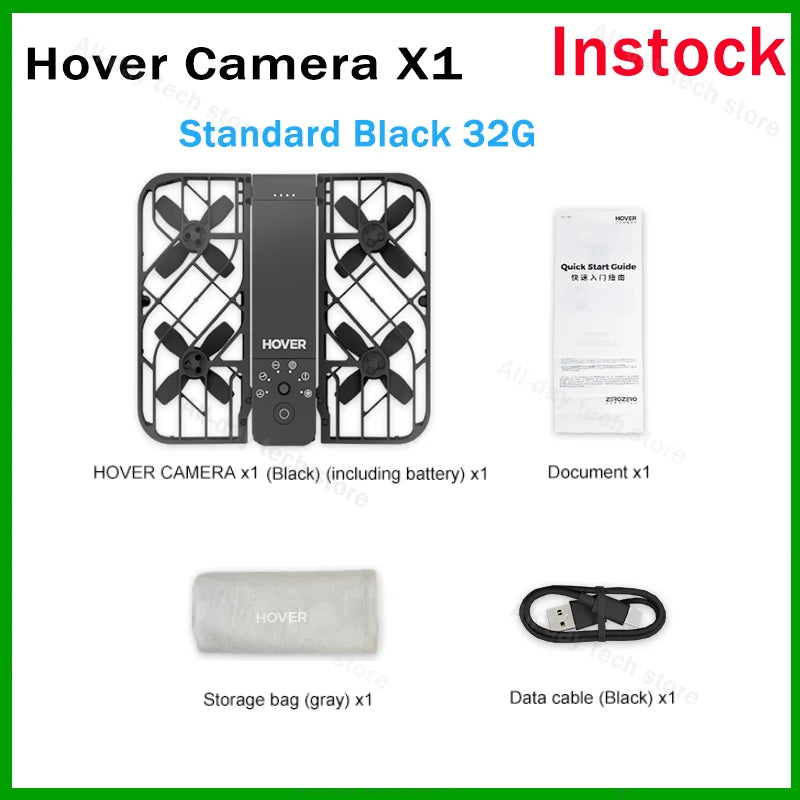 Hover Air x1 Hover Camera X1 125g Foldable Portable Unlock Advanced Shots Revolutionary Flying hover air x1 Mini Camera