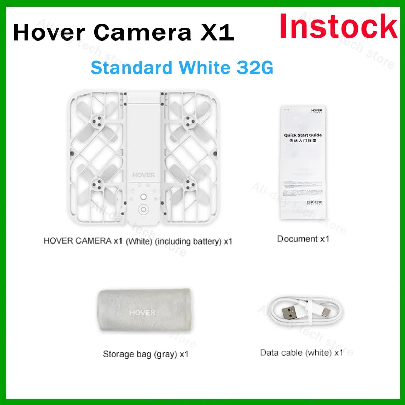 Hover Air x1 Hover Camera X1 125g Foldable Portable Unlock Advanced Shots Revolutionary Flying hover air x1 Mini Camera